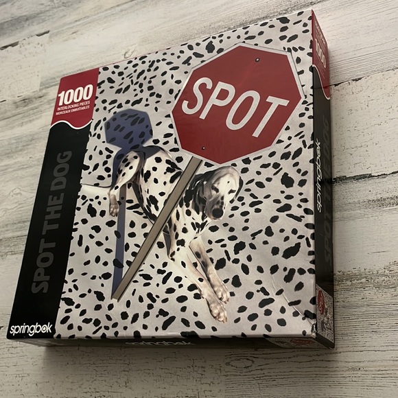 “Spot the Dog” 1000 Piece Jigsaw Puzzle - Picture 2 of 2